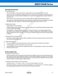 MB95F108AJWPMC-GE1 Datasheet Page 15