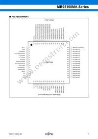 MB95F168JAPMC1-GE1 Datasheet Page 7