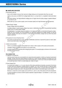 MB95F168JAPMC1-GE1 Datasheet Page 14