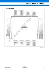 MB95F318EPMC-G-SNE2 Datasheet Page 10
