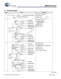 MB95F334KPMC-G-SNE2 Datasheet Page 13
