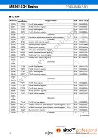 MB95F434KPMC-G-SNE2 Datasheet Page 18