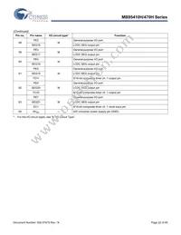 MB95F478HPMC2-G-SNE2 Datasheet Page 22