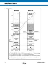 MB96F356RWBPMC-GSE2 Datasheet Page 16