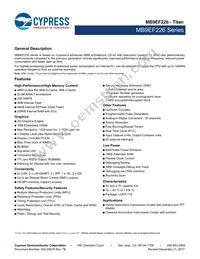 MB9EF226EBPMC-GSE2 Datasheet Page 2