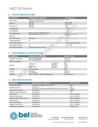 MBC150-1T48G Datasheet Page 3