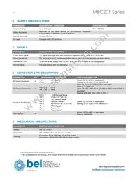 MBC201-1T48G Datasheet Page 4