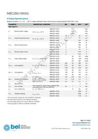 MBC250-1048G Datasheet Page 6