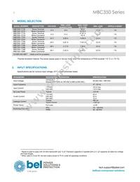 MBC350-1T15L Datasheet Page 2