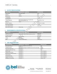 MBC41-1T48L Datasheet Page 3