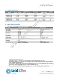 MBC450-1T15G Datasheet Page 2