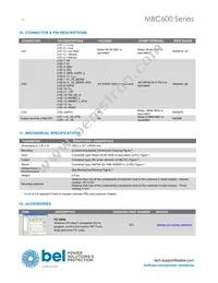MBC600-1048G Datasheet Page 10