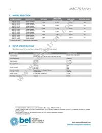 MBC75-1015L-2 Datasheet Page 2