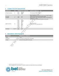 MBC800-1T48 Datasheet Page 6