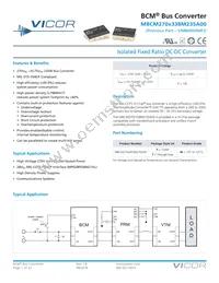 MBCM270T338M235A00 Datasheet Cover