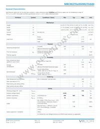 MBCM270T450M270A00 Datasheet Page 12