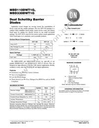 MBD110DWT1G Datasheet Cover