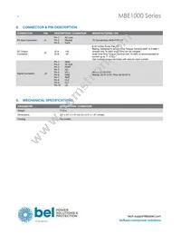 MBE1000-1T48 Datasheet Page 6