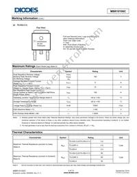 MBR10100CT Datasheet Page 4