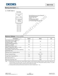 MBR10150CTF-E1 Datasheet Page 3