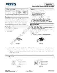 MBR1060CTF-G1 Datasheet Cover