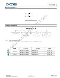 MBR1060CTF-G1 Datasheet Page 2
