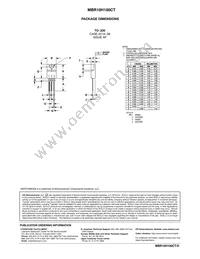 MBR10H100CTG Datasheet Page 6