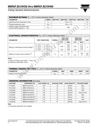 MBR10H50HE3/45 Datasheet Page 2