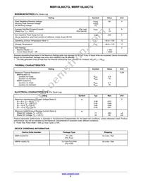 MBR10L60CTG Datasheet Page 2