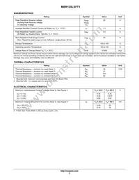 MBR120LSFT3 Datasheet Page 2
