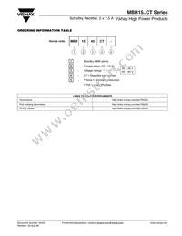 MBR1545CT/45 Datasheet Page 5
