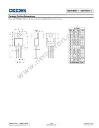 MBR1560CT Datasheet Page 4