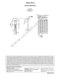 MBR16100CT Datasheet Page 5