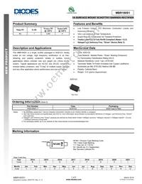 MBR180S1-7 Datasheet Cover