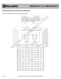 MBR20040CTR Datasheet Page 3