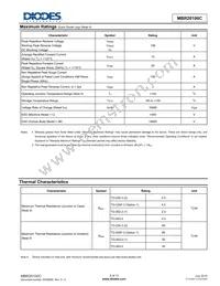 MBR20100CTF-E1 Datasheet Page 5