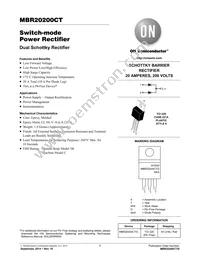 MBR20200CT Datasheet Cover