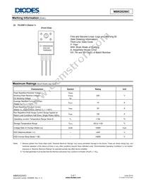 MBR20200CTF-E1 Datasheet Page 3