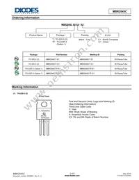 MBR2045CTF-E1 Datasheet Page 2