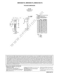 MBR2080CT Datasheet Page 4