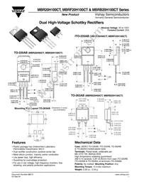 MBR20H100CT/45 Cover