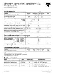 MBR20H100CT/45 Datasheet Page 2