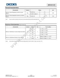 MBR20H100CTF-E1 Datasheet Page 4