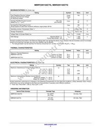 MBR20H150CTG Datasheet Page 2