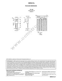 MBR2515L Datasheet Page 4