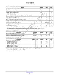 MBR2535CTL Datasheet Page 2