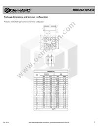 MBR2X120A150 Datasheet Page 3