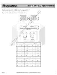 MBR300100CT Datasheet Page 3