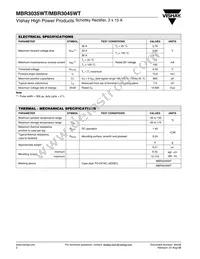 MBR3035WT Datasheet Page 2