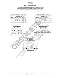 MBR3060RL Datasheet Page 4